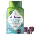 vitafusion Suplemento de Belleza Nocturno (1), Con Retinol (Vitamina A RAE), Colágeno y Botánicos para la Noche, Sabor Mora y Lavanda, 90 Cápsulas - imagen 1