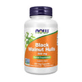 Suplementos NOW Foods, Cáscaras de Nuez Negra (Juglans nigra) 500 mg, Suplemento Herbal, 100 Cápsulas Veganas - imagen 1