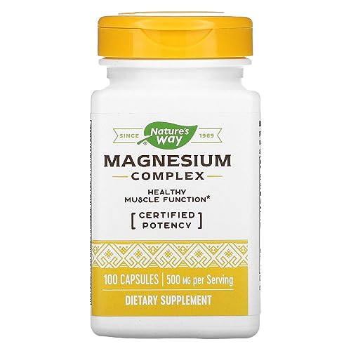 Complejo de Magnesio Natures Way, 100 tabletas - imagen 4