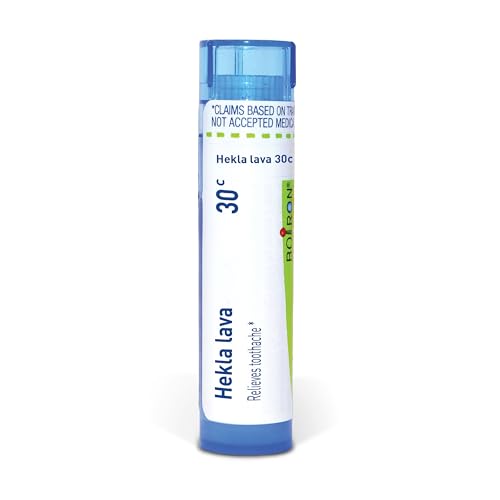 Boiron Hekla Lava 30C Medicina Homeopática para el Dolor de Muela - 80 Gránulos - imagen 1