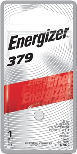 Batería de Óxido de Plata Energizer 379 (SR521SW) - Paquete de 5 unidades - imagen 1