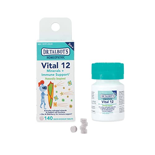 Tabletas Vital 12 de Dr. Talbot's, Inspiradas Naturalmente, Minerales y Soporte Inmunológico, Disolución Rápida, 140 Contenido - imagen 2