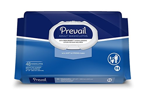 Toallitas Desechables para Adultos Prevail Soft Pack - Paquete de 48 Toallitas para Incontinencia Unisex - 12x 8 - imagen 6