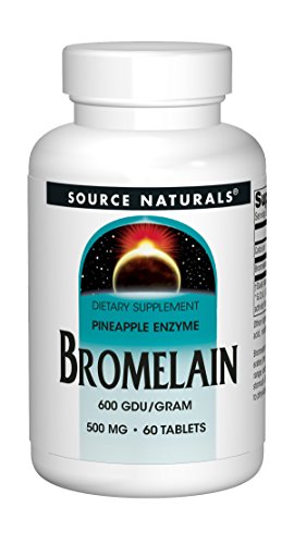 Suplemento de Bromelina 500mg de Source Naturals - Enzima Proteolítica - 60 Tabletas - imagen 5