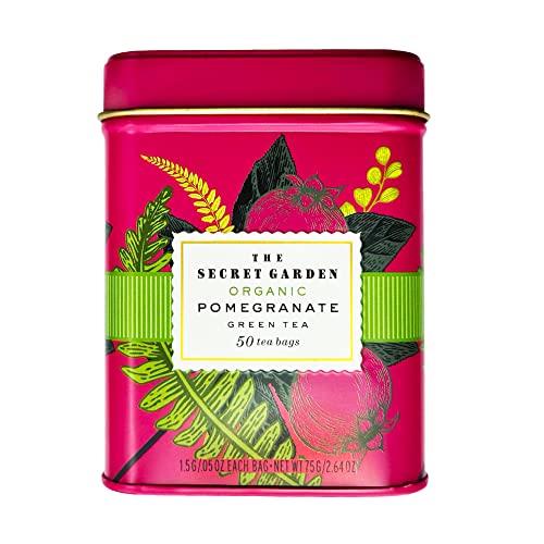 Té Verde Orgánico de Granada The Secret Garden, 50 bolsas de té - imagen 3