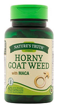 Nature's Truth Horny Goat Weed con Maca | 60 Cápsulas de Extracto en Polvo | Suplemento Vegano, Sin OGM y Libre de Gluten - imagen 1