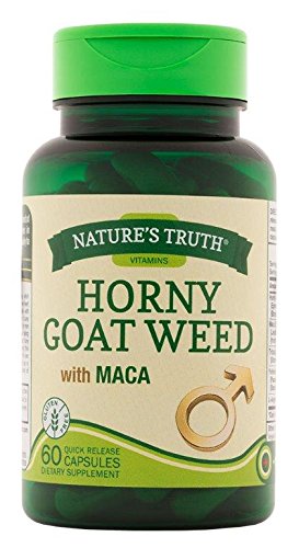 Nature's Truth Horny Goat Weed con Maca | 60 Cápsulas de Extracto en Polvo | Suplemento Vegano, Sin OGM y Libre de Gluten - imagen 5