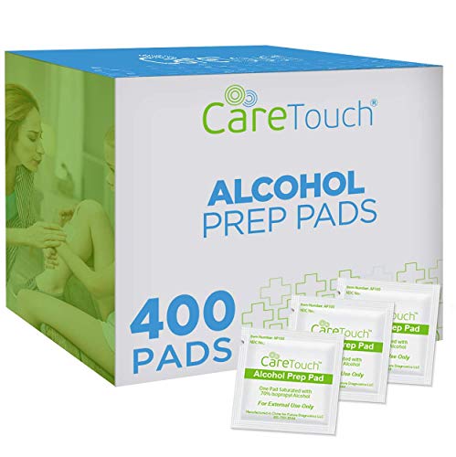 Toallitas Estériles de Alcohol Care Touch, Medianas 2 Capas - 400 Toallitas de Alcohol (CTAP400-VC) - imagen 5
