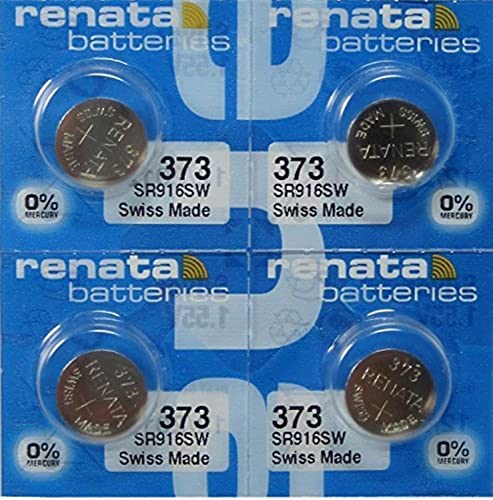 Baterías Renata 4 373 para reloj de botón, libres de mercurio 0% Hg - imagen 2