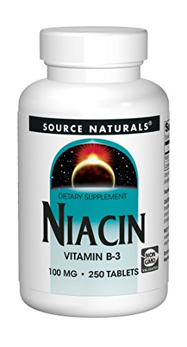 Niacina Source Naturals, Vitamina B-3, No GMO, 100 mg - 250 Tabletas - imagen 5