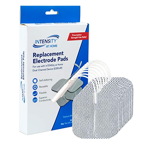 Electrodos Roscoe Medical para TENS, Paquete de 8 Piezas Reutilizables de 2 x 2, Compatibles con la Mayoría de Máquinas TENS - imagen 1
