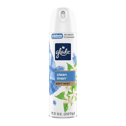 Aromatizante en Spray Glade Soft Mist para Habitaciones, Limpieza Fresca, 7.3oz, 1 pieza - imagen 1