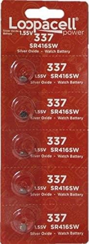 Batería de Óxido de Plata LOOPACELL 337 (SR416SW) - Paquete de 5 Baterías - imagen 6