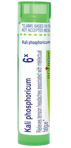 Boiron Kali Phosphoricum 6X para Dolores de Cabeza por Fatiga Intelectual - 80 Gránulos - imagen 2