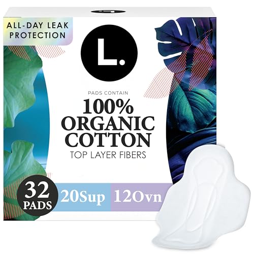 Toallas Sanitarias L. Ultra Delgadas para Mujeres, Capa Superior de Algodón Orgánico, Paquete Dúo Super + Extra Largo para Noche, 32 Piezas - imagen 1