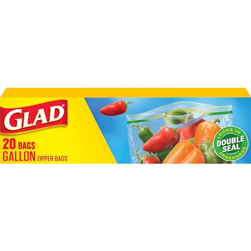 Bolsas de Almacenamiento con Cierre Glad - Tamaño Galón - Paquete de 20 Unidades - imagen 5