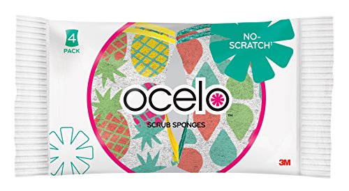 Esponjas Scotch-Brite ocelo sin rayones, paquete de 4 esponjas - imagen 2