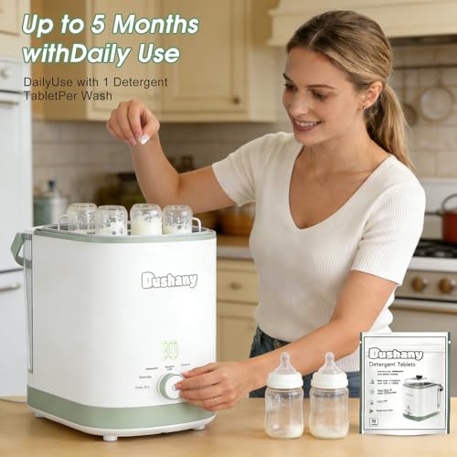 producto seguro para limpieza de utensilios de bebé