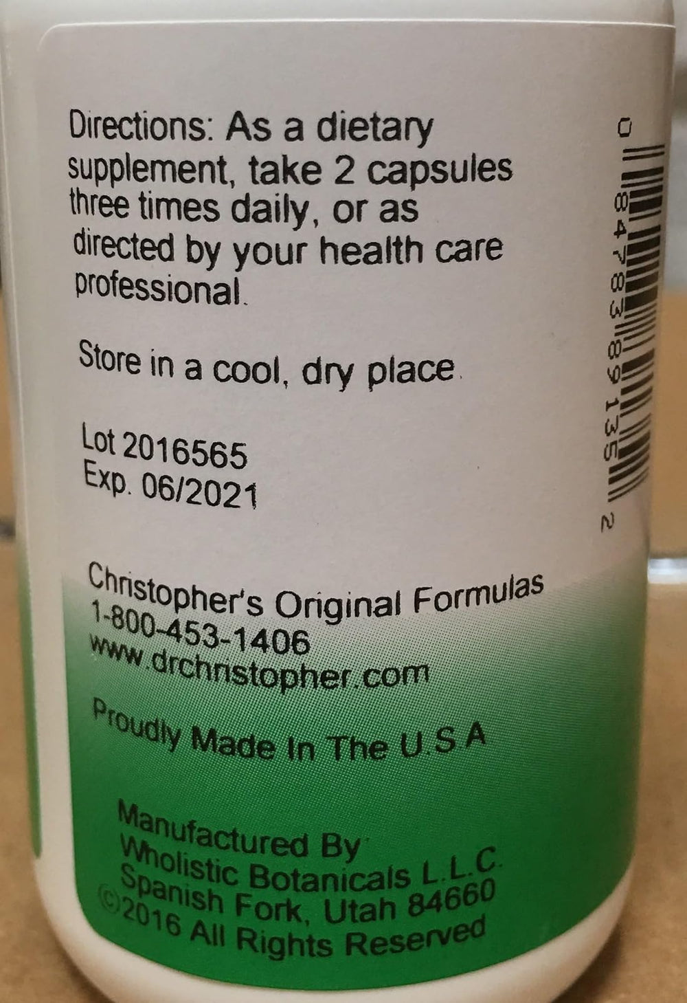 Prostate Plus 100 cápsulas Dr Christopher's