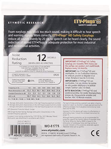protección auditiva Etymotic para deportes