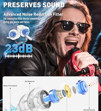 protección auditiva suave para conciertos