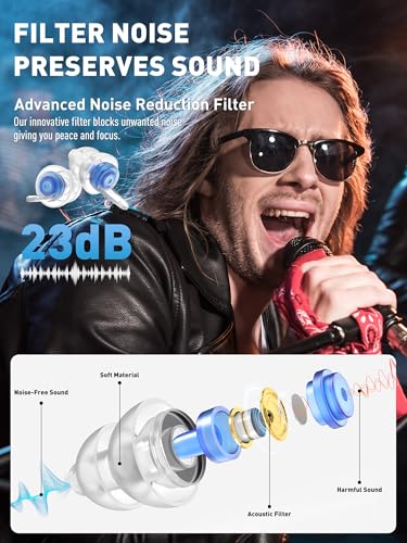 protección auditiva suave para conciertos