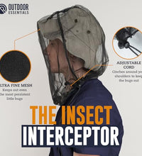 protección facial contra insectos para hombres