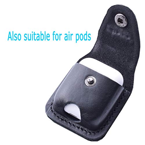 protección para encendedor de cuero