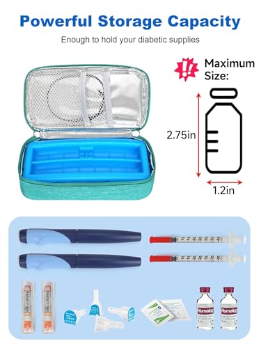 protección para insulina en viajes largos