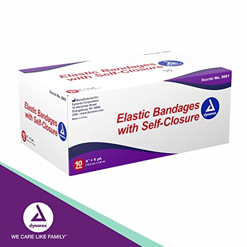 protección y soporte con vendajes elásticos Dynarex