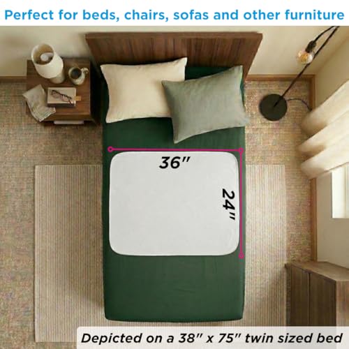 protector de cama lavable y duradero