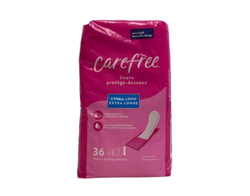 protectores diarios Carefree extra largo
