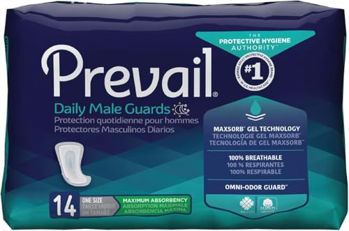 Protectores diarios para hombres Prevail