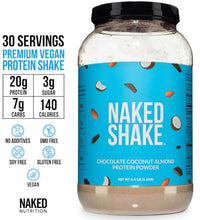 Proteína de almendra y coco