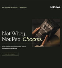 Proteína de cacao chocho natural