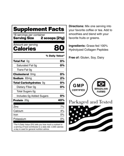 Proteína de colágeno Norcal sin carbohidratos