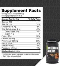 Proteína de digestión lenta chocolate