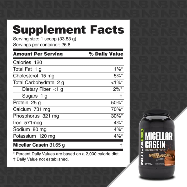 Proteína de digestión lenta chocolate