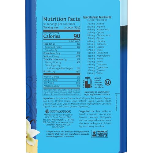 proteína de planta con BCAA