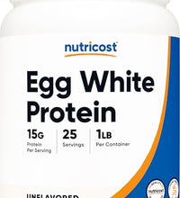 proteína en polvo clara de huevo sin sabor