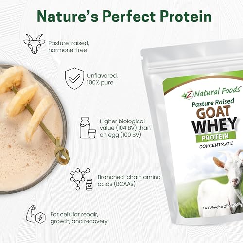 proteína en polvo de cabra natural