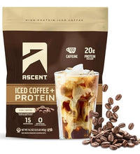 proteína en polvo de café natural