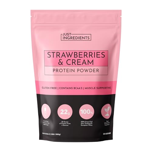 Proteína en polvo de fresa