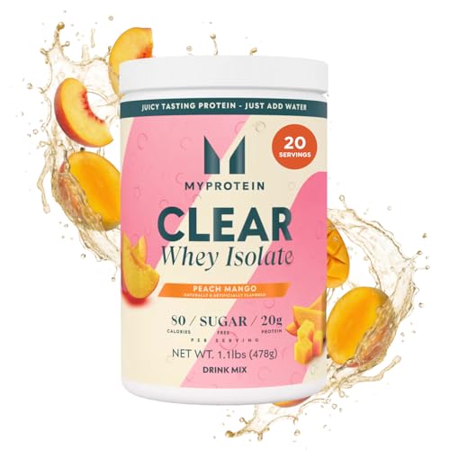 Proteína en polvo sabor durazno mango