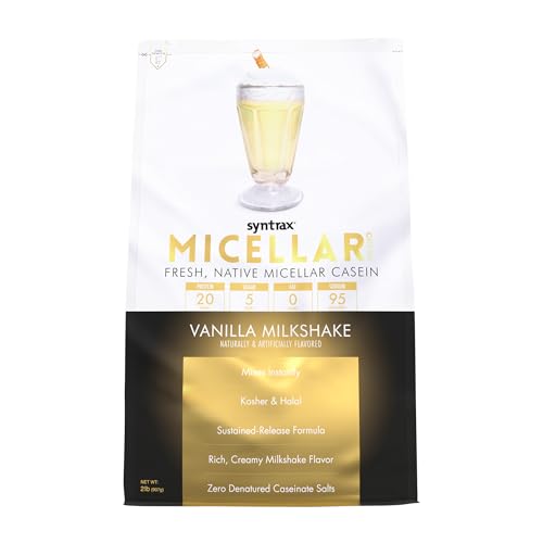 proteína en polvo vainilla milkshake