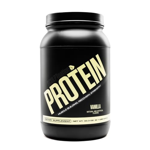 proteína en polvo vainilla para ganar masa muscular