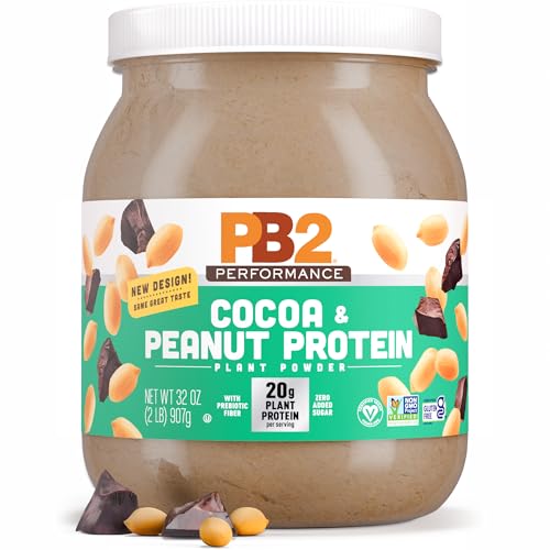 proteína en polvo vegana de cacahuate