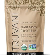 proteína en polvo vegana Truvani chocolate