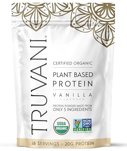 Proteína en polvo vegana Truvani
