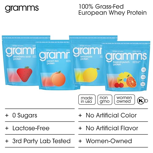 Proteína GRAMMS ideal para mujeres y hombres